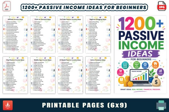 1200 Passive Income Ideas for Beginners: A Strategic Guide to Building Sustainable Wealth