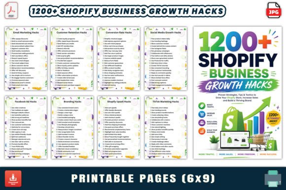 1200 Shopify Business Growth Hacks: A Game-Changer for Ecommerce Entrepreneurs