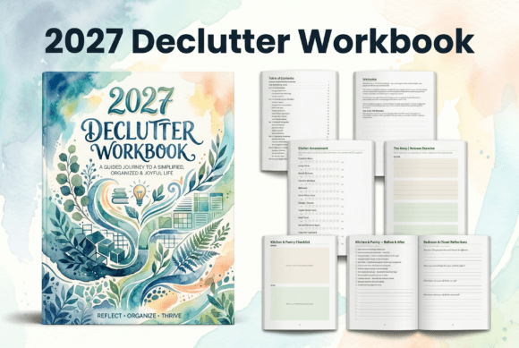 2027 Declutter Workbook β Simplify Your Space, Clear Your Mind