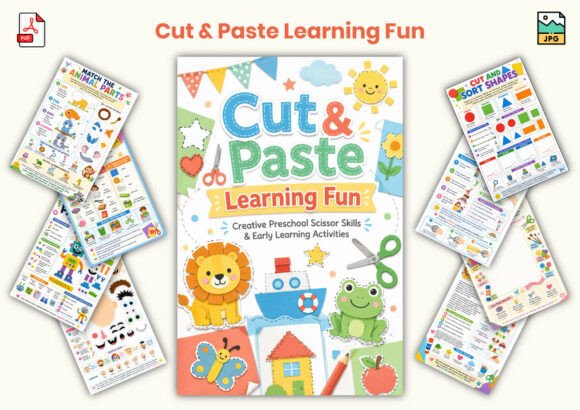 Cut Paste Learning Fun: A Hands-On Approach to Early Childhood Education
