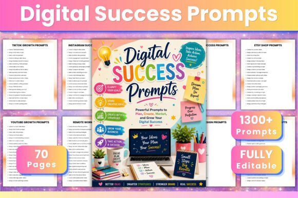 Digital Success Prompts for Online Growth