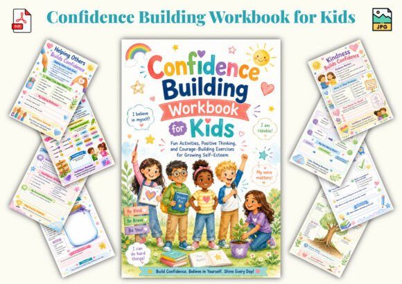 Empowering Young Minds: The Confidence Building Workbook for Kids