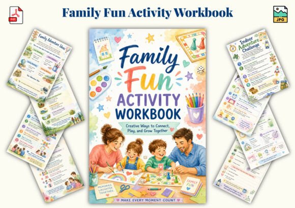 Family Fun Activity Workbook: A Strategic Tool for Meaningful Family Connection