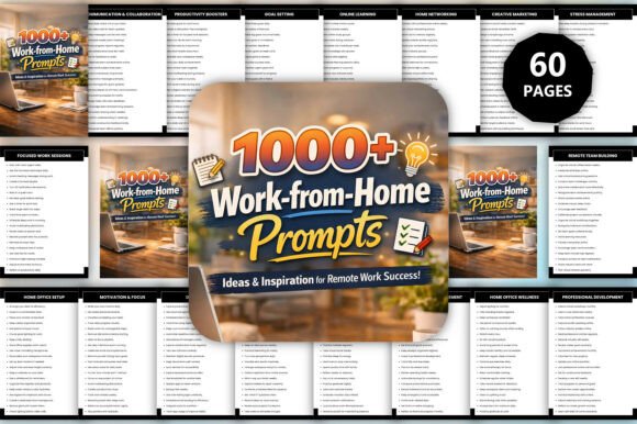 How 1000 Work-from-Home Prompts Can Transform Your Remote Work Experience