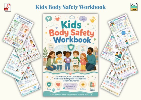 Kids Body Safety Workbook: A Gentle Guide to Empowering Children Through Emotional and Physical Awareness