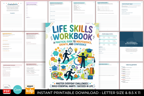 Life Skills Workbook for Real-World Success