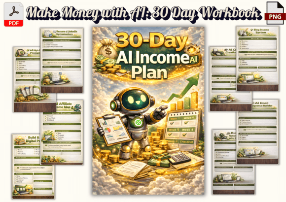 Make Money with AI 30 Day Workbook