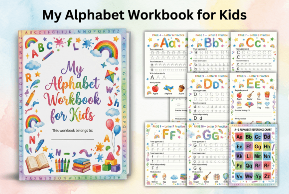 My Alphabet Workbook for Kids β A Fun and Educational Tool for Early Learners