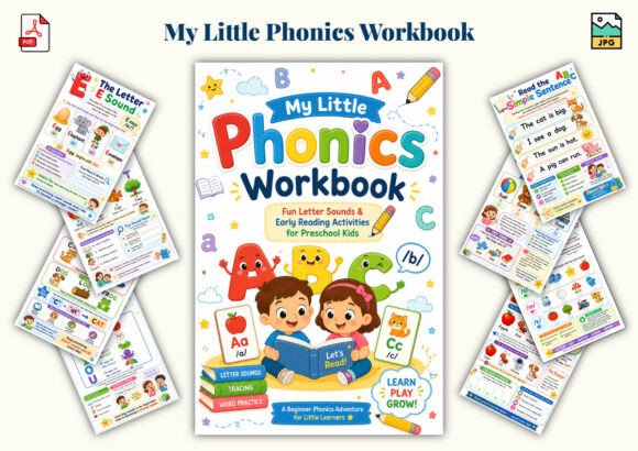 My Little Phonics Workbook