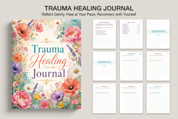 Trauma Healing Journal: A Compassionate Path to Recovery and Peace